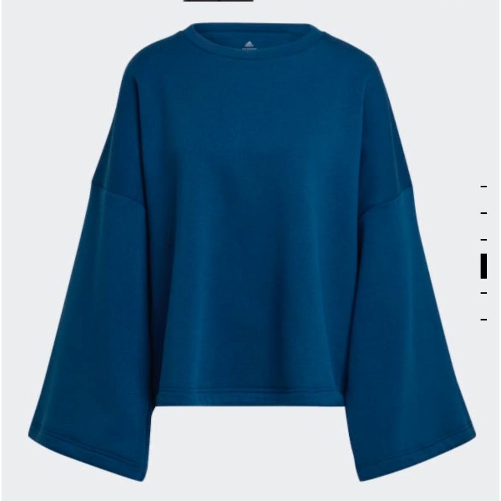 Adidas Studio Lounge Fleece Sweatshirt